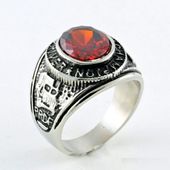טבעת קולג' אדומה 1209