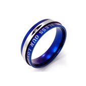 טבעת לגבר כחולה 2012