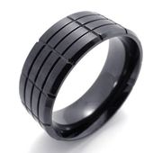 טבעת שחורה לגבר 2001